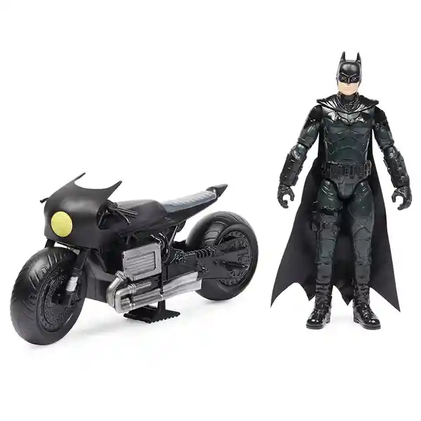 Dc The Batman Batcycle Con Control Remoto 6050490