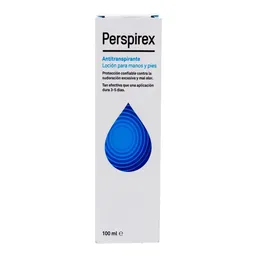 Perspirex Locion Antitranspirante para Manos y Pies