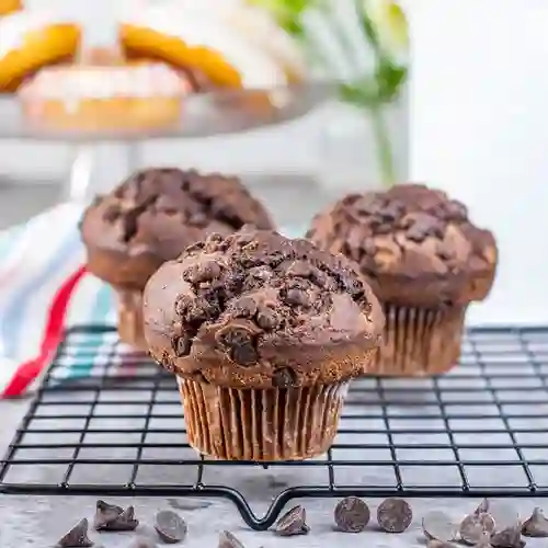 Muffins Tres Chocolate