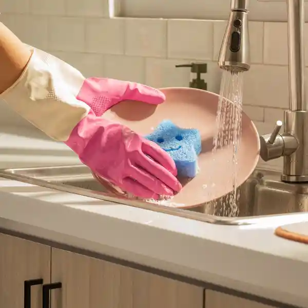 Guantes de Aseo Rosa Casaideas