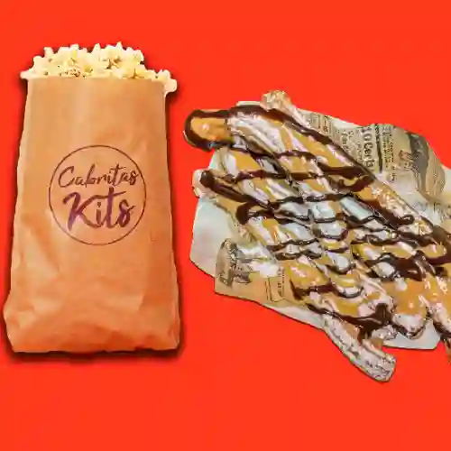 1 Palomita Dulce Mediana + 6 Churros