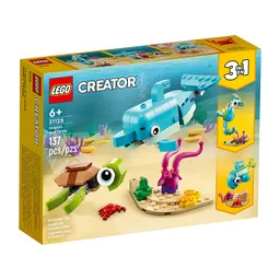 Lego Set de Construcción Delfín y Tortuga