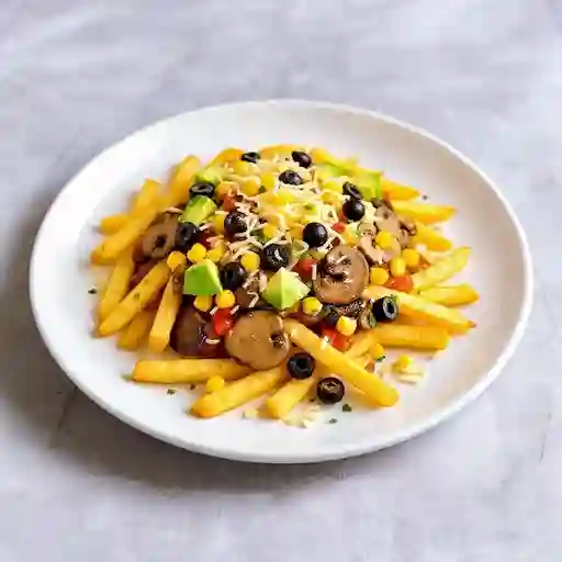 Chorrillana Vegetariana Familiar