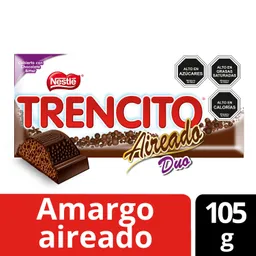 Nestlé Trencito Barra de Chocolate con Leche Bitter Aireado 