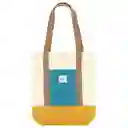 Bolso de Tela 35 x 42 cm Beige Casaideas