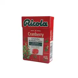 Ricola Caramelo Sin Azucar Cranberry