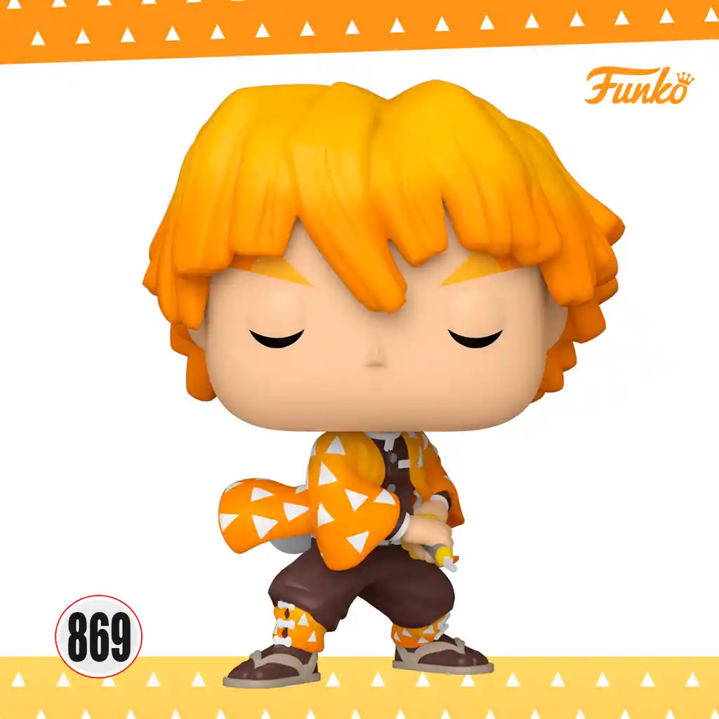 Funko Pop! Figura de Colección Animation Demon Slayer Zenitsu
