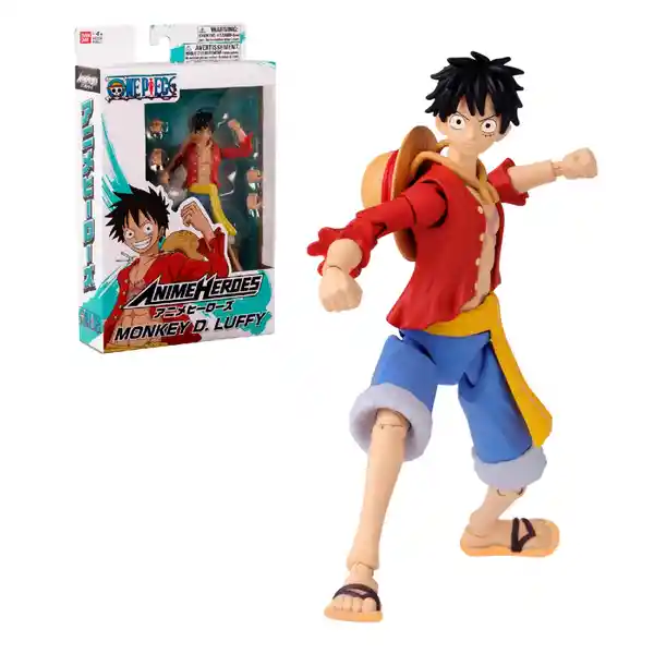 One Piece Figura de Colección Anime Heroes Monkey Luffy