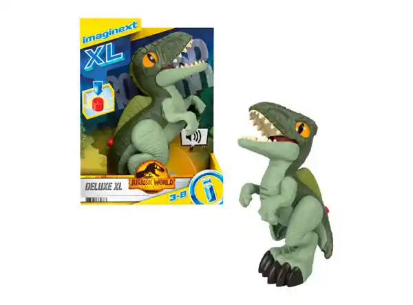 Imaginext Figura Jurassic World Dinosaurio XL Deluxe - HFC11