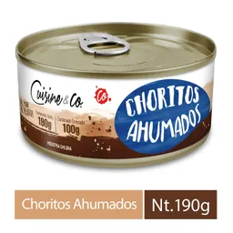 Choritos ahumados 100 g drenado