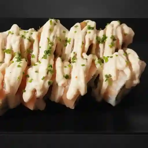 Trío de mar (salmón envolvente)