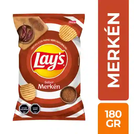 Papas fritas Lays Corte Americano Merken 