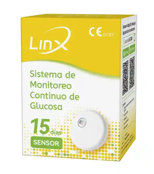 Linx Sistema de Monitoreo Continuo de Glucosa