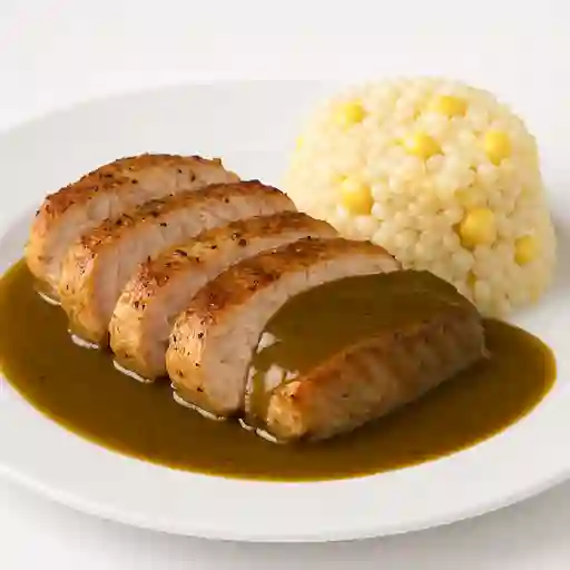 Lomo en Salsa Olivar