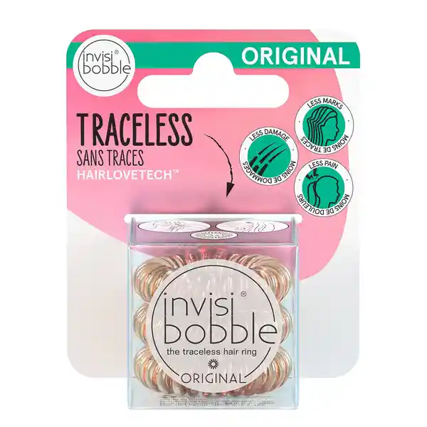 Invisibobble Coleta en Espiral Original Bronce