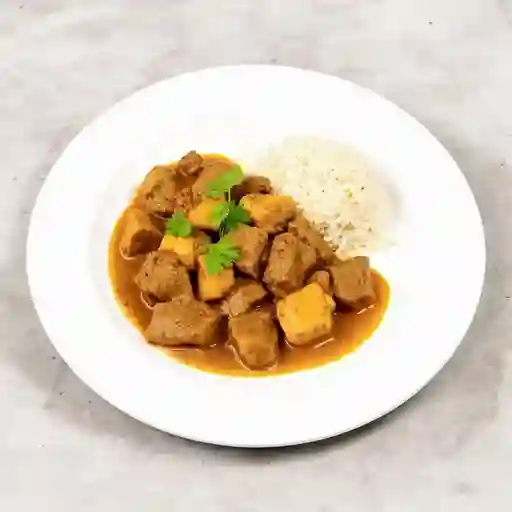 Carne con curry
