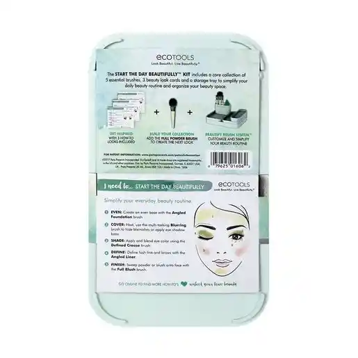 Ecotools Set de Brochas Start The Day Beautiful