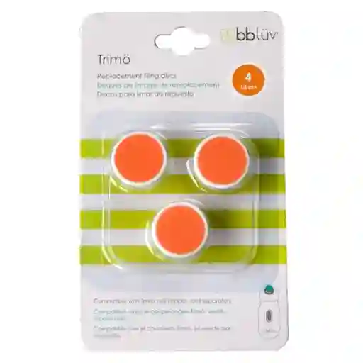 Bbluv Repuesto Lima Limador Trimo Naranja 12 Meses