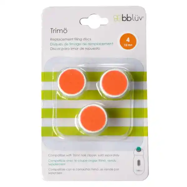 Bbluv Repuesto Lima Limador Trimo Naranja 12 Meses