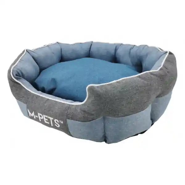 Mpets Cama Para Mascota Eco Moon Cushion Blue Talla L