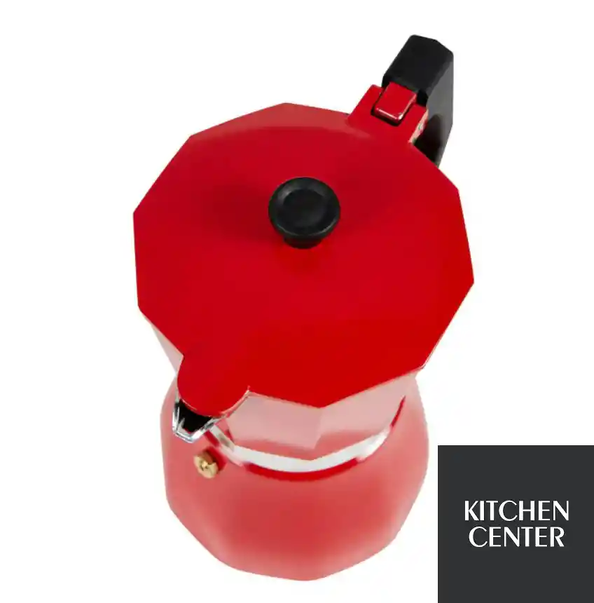 Simple Cook Cafetera Roja Palermotaza by Kitchen Center