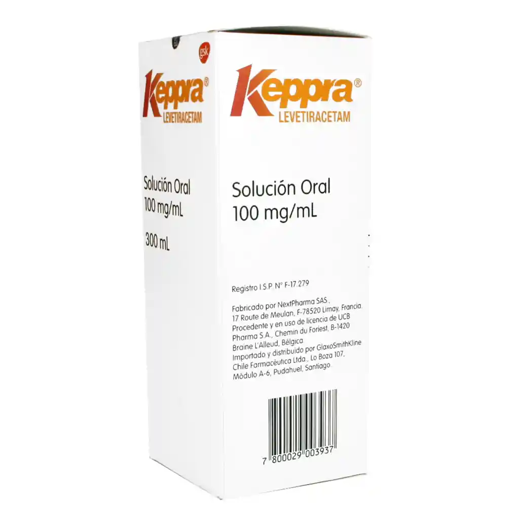 Keppra Anticonvulsivantes Sol.oral100mg.300m