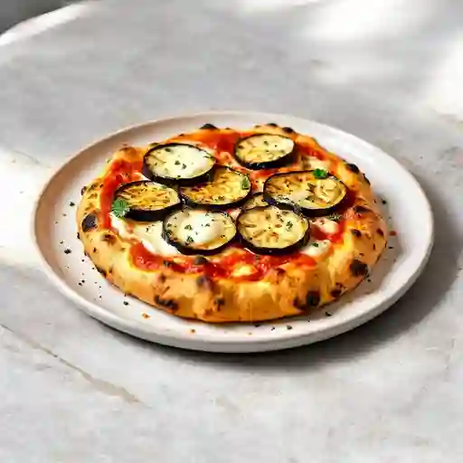 Pizza Napoletana 'parmigiana' Vegana