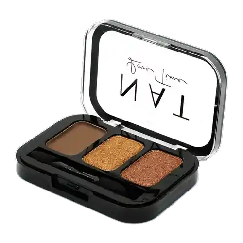 Nat Paleta de Sombra Love Time 3 Tonos
