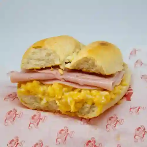 Pan Huevo Jamón