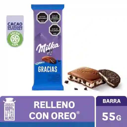 Oreo Milka Tableta Chocolate Con