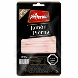 Jamón Pierna la Preferida Corte Pluma 125 g