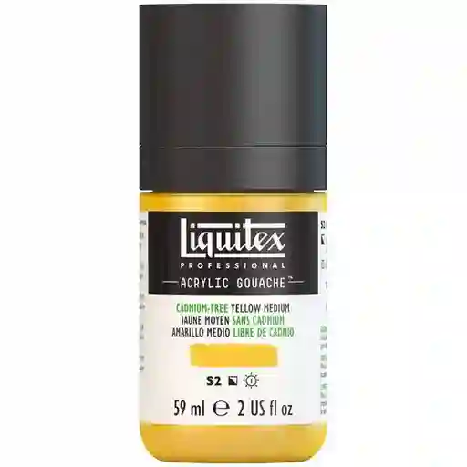 Liquitex Acrílico Gouache Amarillo Medio Ldc 890