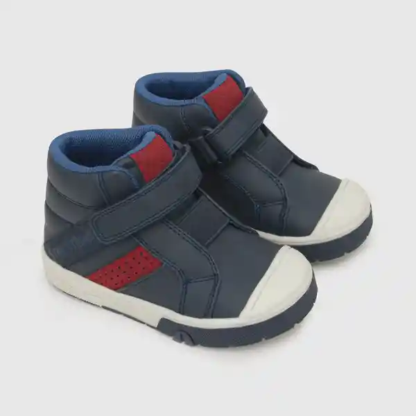 Botines Cm Boy Azul No. 27 441502 Colloky