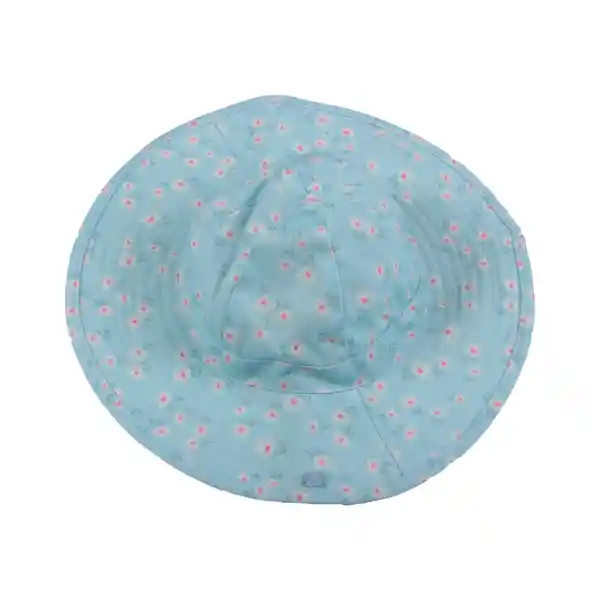 Gorro Bebe Niña Celeste Pillín 46