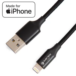 Cable Usb20 Lightning Trenzado Black 1 m
