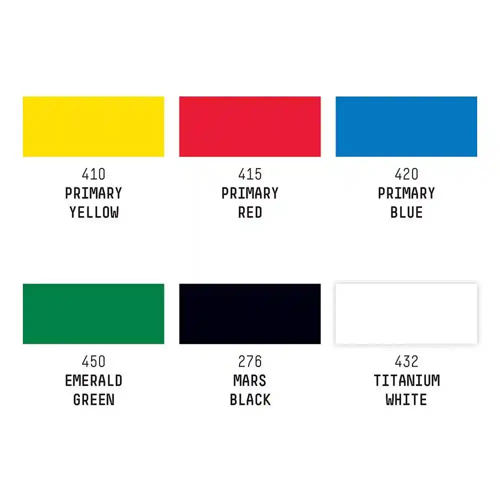 Liquitex Set Gouache Acrílica Primarios