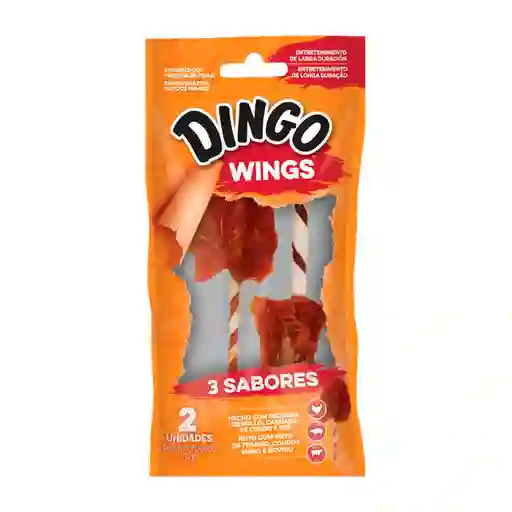 Dingo Snack Perro Alitas 3 Sabores