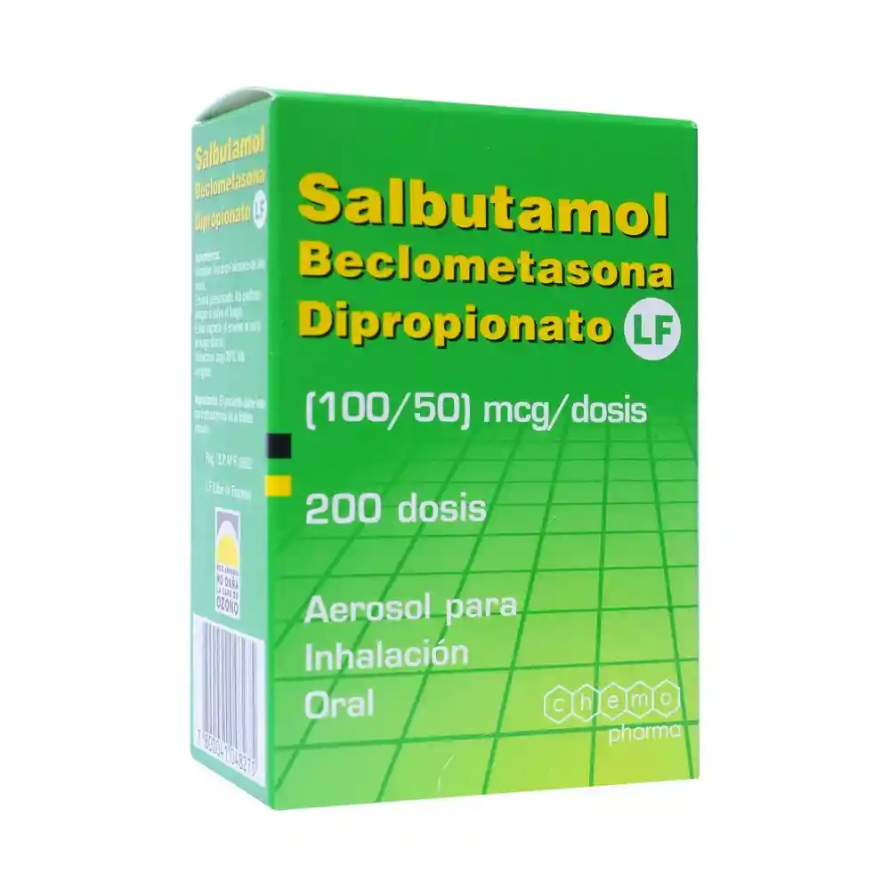 Salbutamol/beclome Inhalador