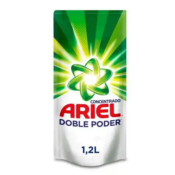 Ariel Detergente Líquido Concentrado Doble Poder