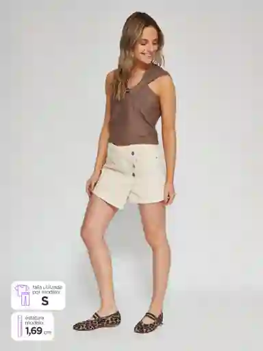 Only Falda Crudo Talla L PV25 15338617