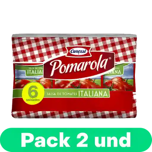 2 x 1 Pomarola Salsa de Tomate Italiana