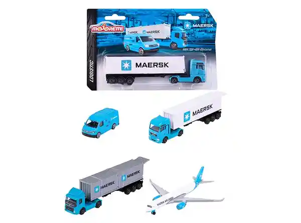 Majorette Vehículo Maersk Transport