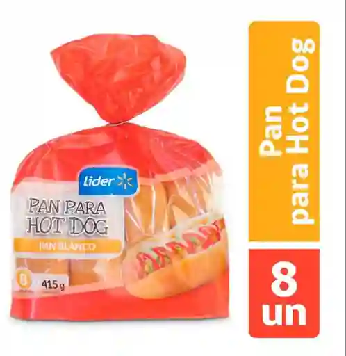 Pan Hot Dog Líder