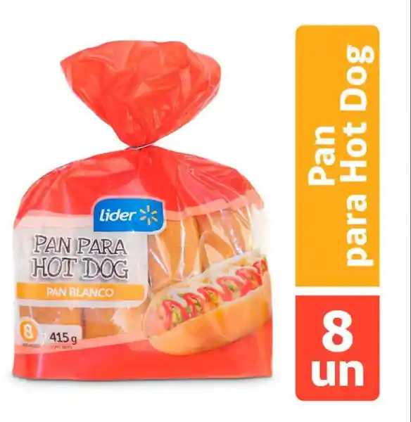 Pan Hot Dog Líder