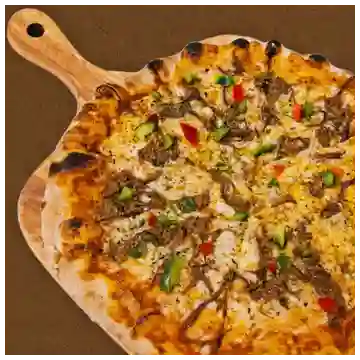 Pizza Carne Mechada Familiar