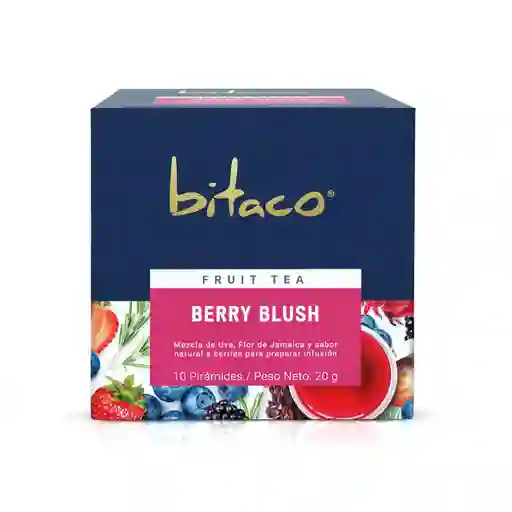 Bitaco Infusión Frutal Berry Blush Flor de Jamaica