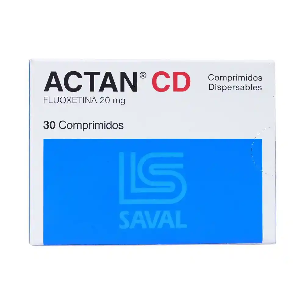 Actan CD 20 mg Comprimidos Dispersables