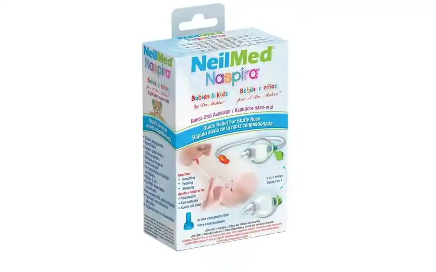 Naspira Aspirador Nasal Oral Para Ninos Y Bebes