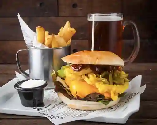 Hamburguesa Angus Americana