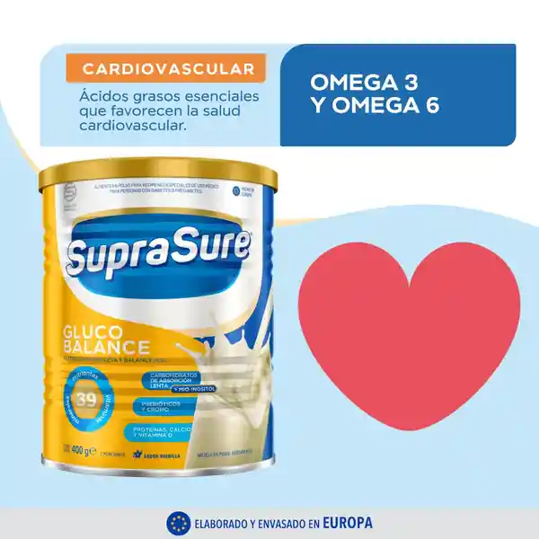 SupraSure Suplemento Alimenticio en Polvo Diabético Glucobalance